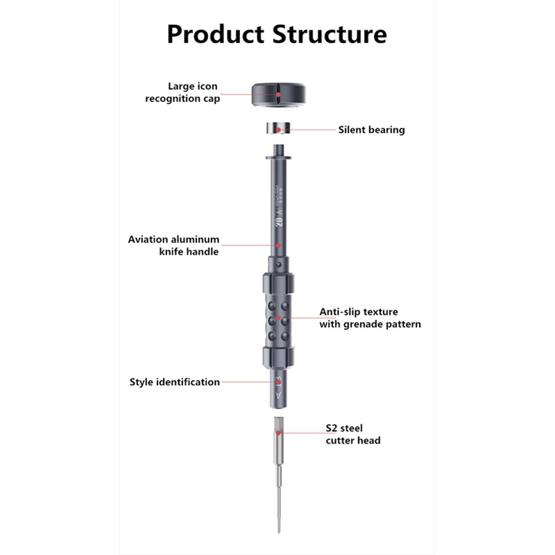 QIANLI MEGA-IDEA tournevis 2D  - Pentalobe Screwdriver Set avis et prix