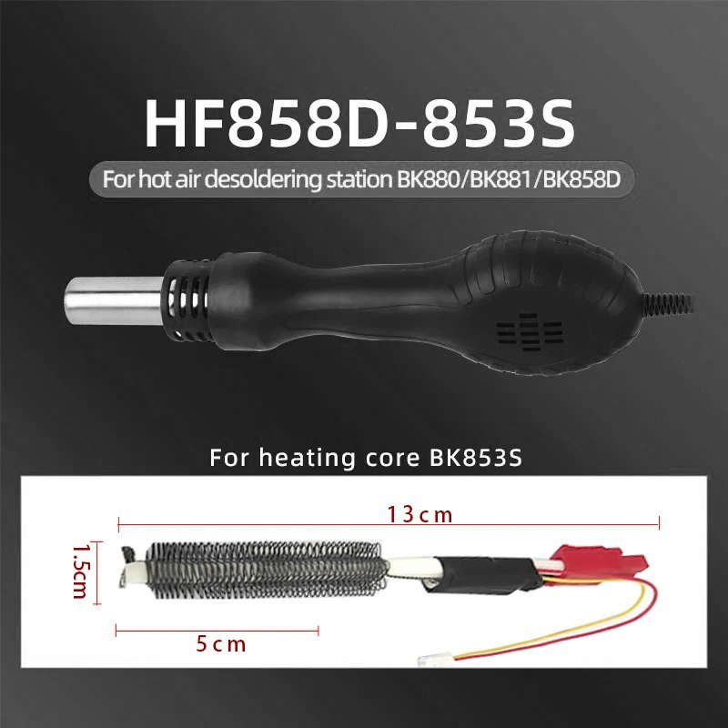 Bakon HF858D-853s poignée de p - Hot Air Station 858 avis et prix